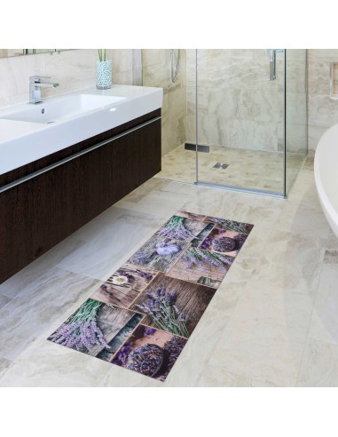 Tappeto passatoia antiscivolo TRANSFER LAVANDA