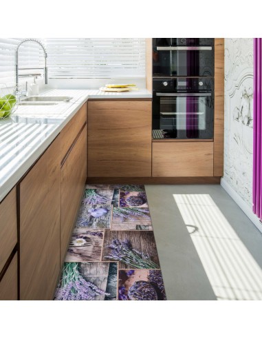 Tappeto passatoia antiscivolo TRANSFER LAVANDA