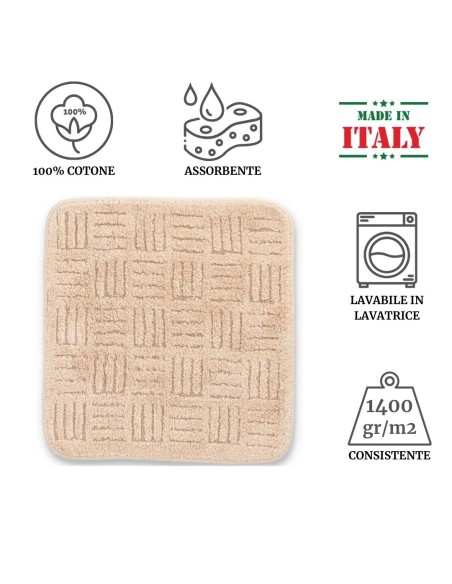 Tappeto da bagno cotone CITY