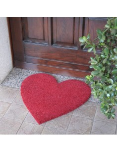 Zerbino in cocco forma di Cuore cm 55X55 2