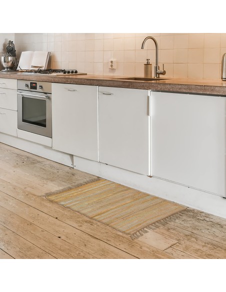 Stuoia tappeto multiuso con frange PEZZOTTO