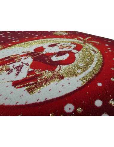 Tappeto zerbino multiuso Babbo Natale 50x75 cm.