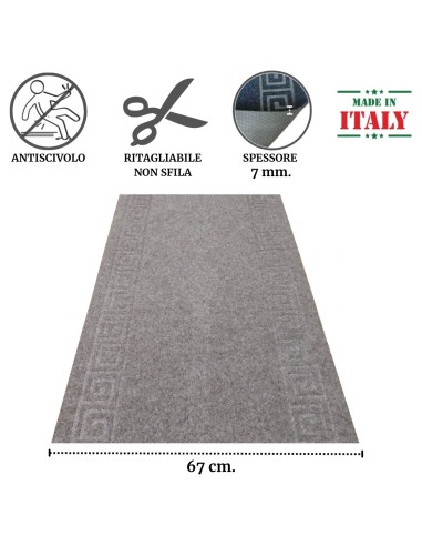 Tappeto passatoia larga 67 cm. GREK
