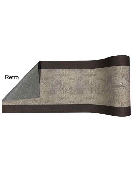 Tappeto multiuso antiscivolo largo 50 cm. SCREZIATO CON BANDE LATERALI taglio a vivo