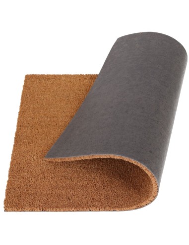 Zerbino ingresso in cocco naturale GREGGIO