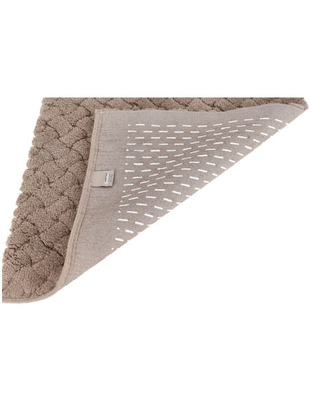 Tappeto bagno cotone antiscivolo 60x110 cm. INTRECCIO