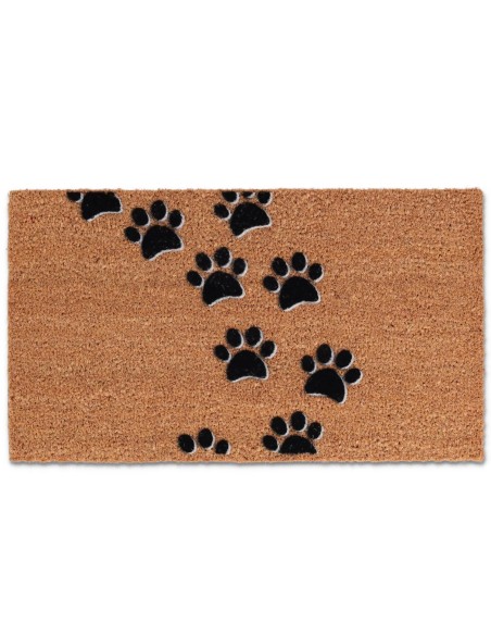 Zerbino ingresso simpatico in cocco naturale 40X70 cm. FLOK