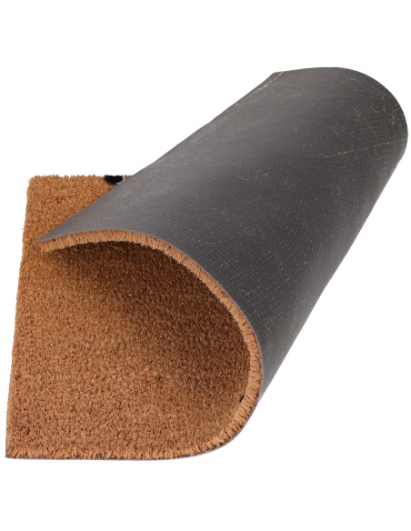 Zerbino ingresso simpatico in cocco naturale 40X70 cm. FLOK