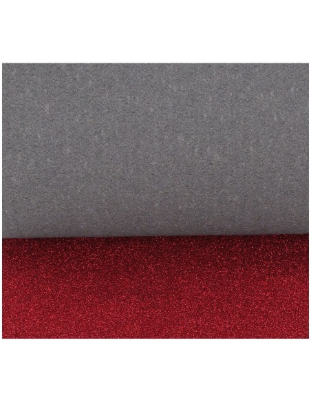 Tappeto corsia passatoia resinata taglio a vivo LUREX RED CARPET