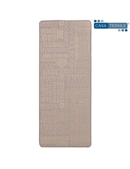Tappeto cucina antiscivolo corsia larga 50 cm. DINNER