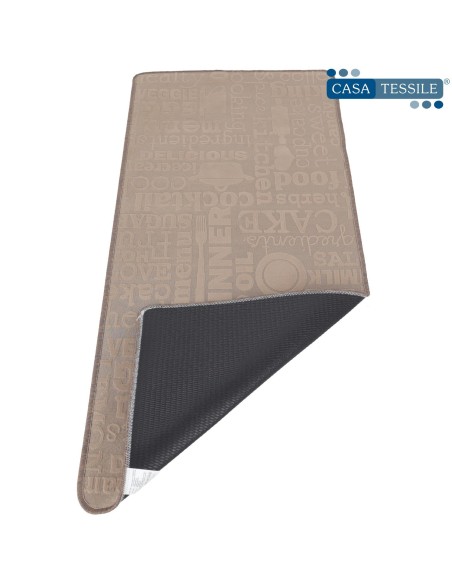 Tappeto cucina antiscivolo corsia larga 50 cm. DINNER