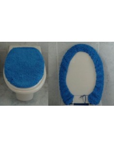 Copriasse wc velluto 50X50 cm. misura grande