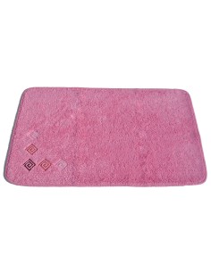Ricamato tappeto bagno cm 55x90