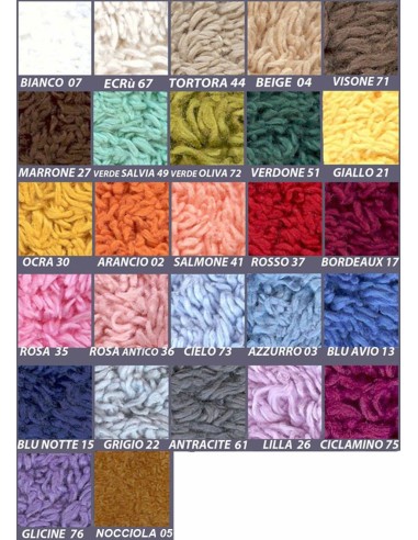 Carezza parure tappeti bagno 3 pz