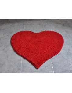 Cuore Tappeto bagno e multiuso da cm 70