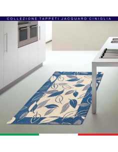 Trama & Ordito FOGLIE tappeto multiuso cm 100x150...