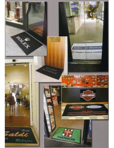My logo zerbino stampato personalizzato cm 60x85 2