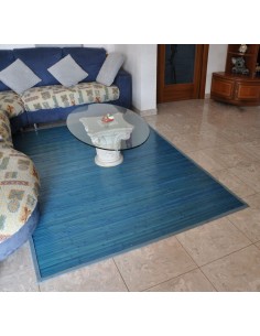 Bambù liscio tappeto passatoia cm 170x230