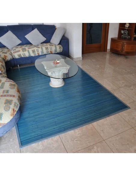 Bambù liscio tappeto passatoia cm 170x230