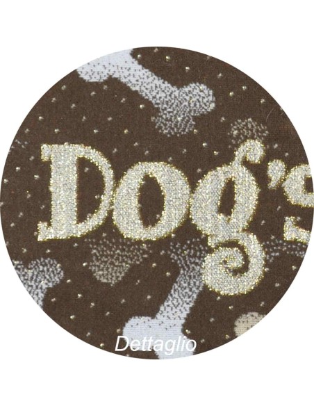 Tappeto Zerbino Velvet cm 40X60 DOG'S HOUSE OSSI